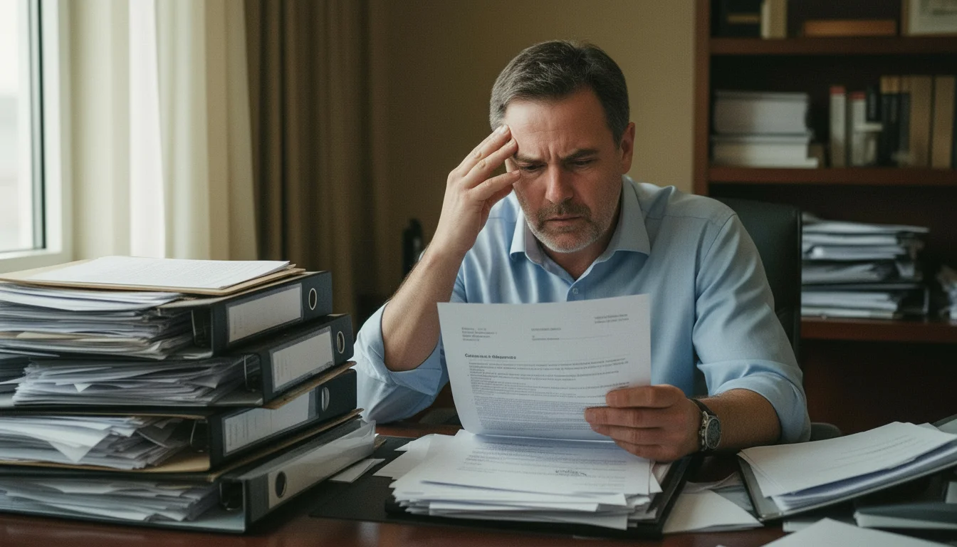 Traditional contract management frustration